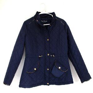 Quilted Jacket Women's Jason Maxwell Medium Sportswear Blue